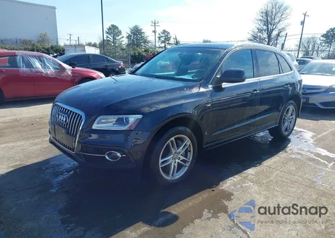 2014 Audi Q5 3.0T Premium Plus из США, поврежденный, VIN WA1DGAFP0EA050349